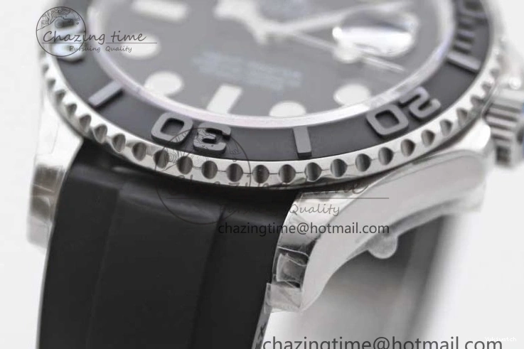 42mm Ceramic VR3235 Black on Strap Bezel 226659 1:1 TWA Oysterflex Best 3D Edition Yacht-Master 0226